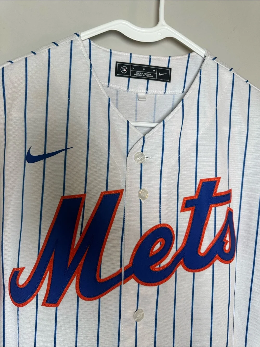 NIKE Authentic Max SCHERZER On Field New York Mets Baseball Jersey, Medium